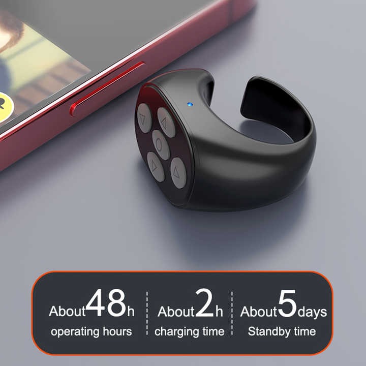 ✨Last Day 49% OFF - Wireless Bluetooth Remote Control Ring