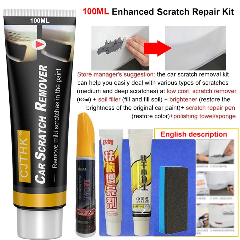 ✨Last Day 49% OFF - Car Scratch Remover Repair Kit
