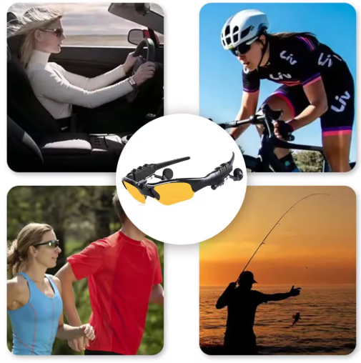 Smart Wireless Bluetooth Glasses-( with free shipping ALL UAE )